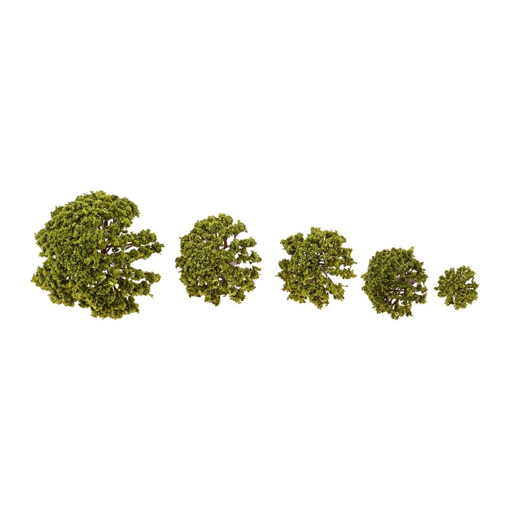 20pcs Model Trees Plastic Micro Landscape Miniature Garden Decor Layout Diorama