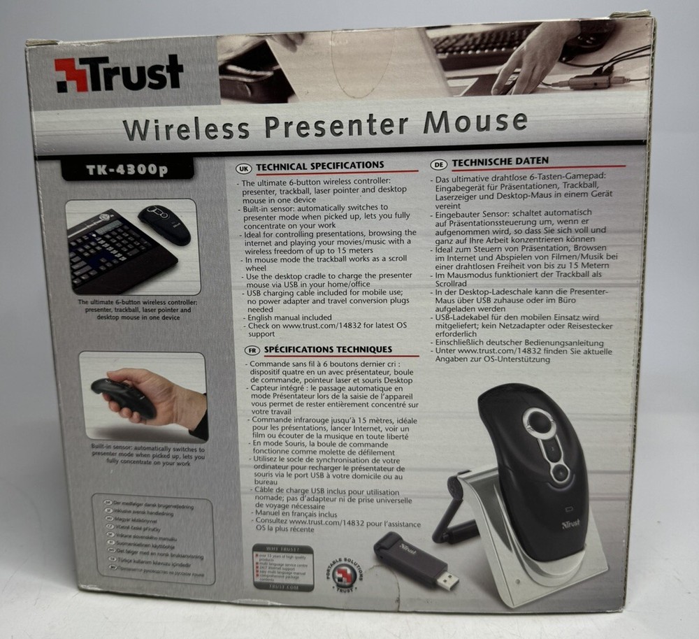 Trust Wireless mouse TK-4300p