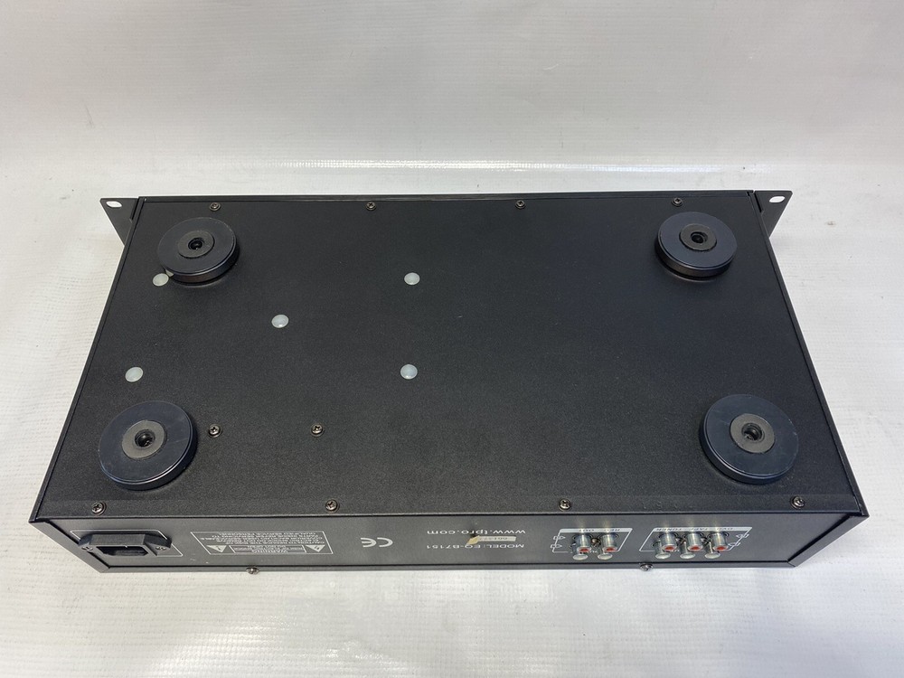 Technical Pro EQ7153 Dual 21-Band Equalizer with Digital Display