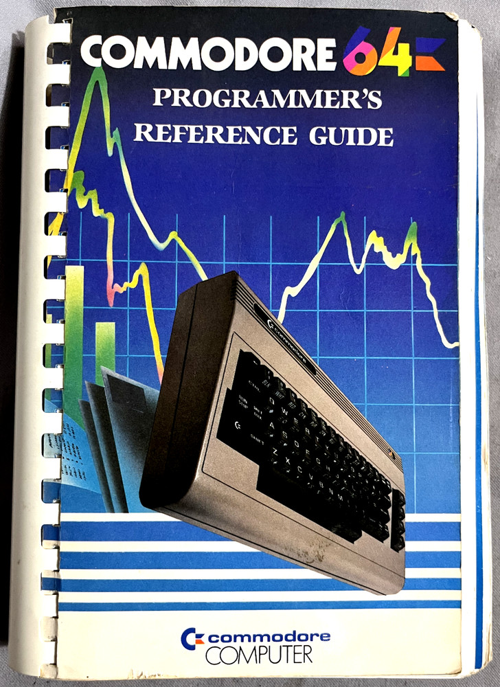 Commodore 64 Programmers Reference Guide CBM 1984 used worn a bit