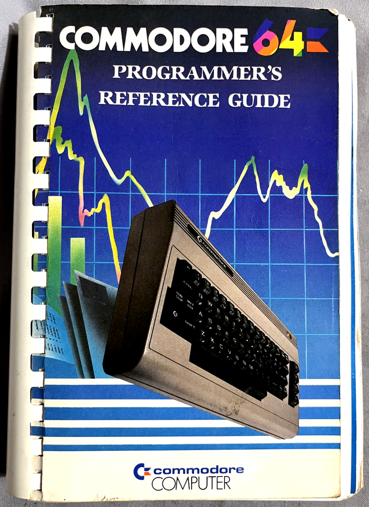 Commodore 64 Programmers Reference Guide CBM 1984 used worn a bit