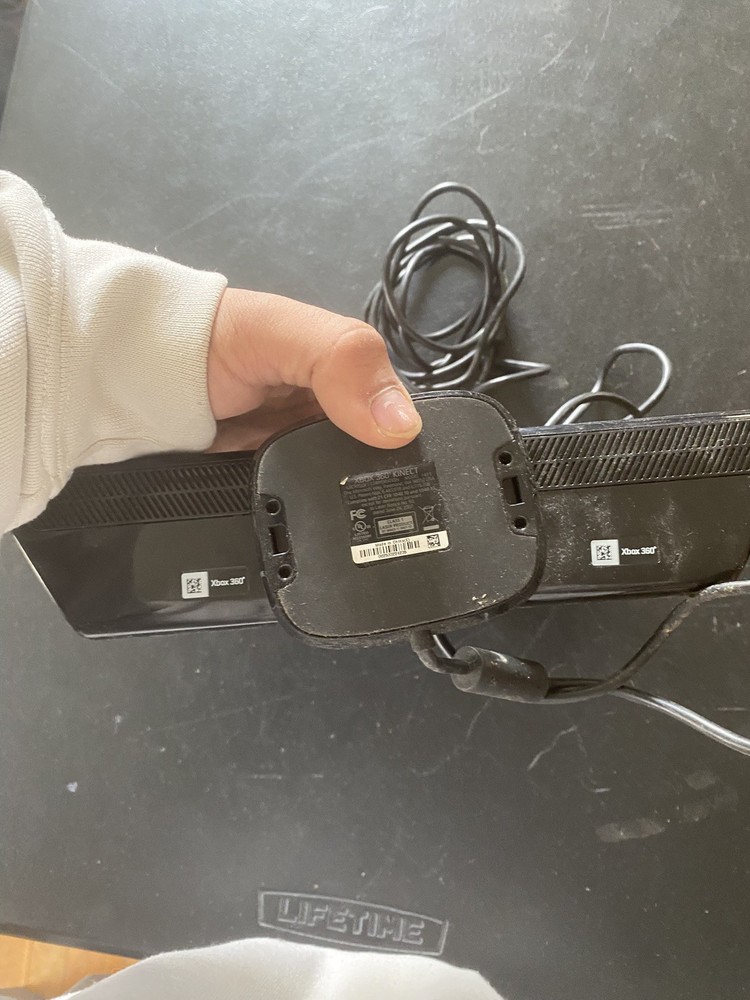 Microsoft Xbox 360 Kinect Connect Black Sensor Bar Model 1473