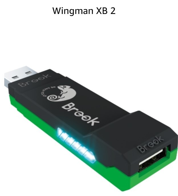 Brook Wingman XB 2 Converter for XB Retro Consoles, PC, 135+ controllers Ver2026