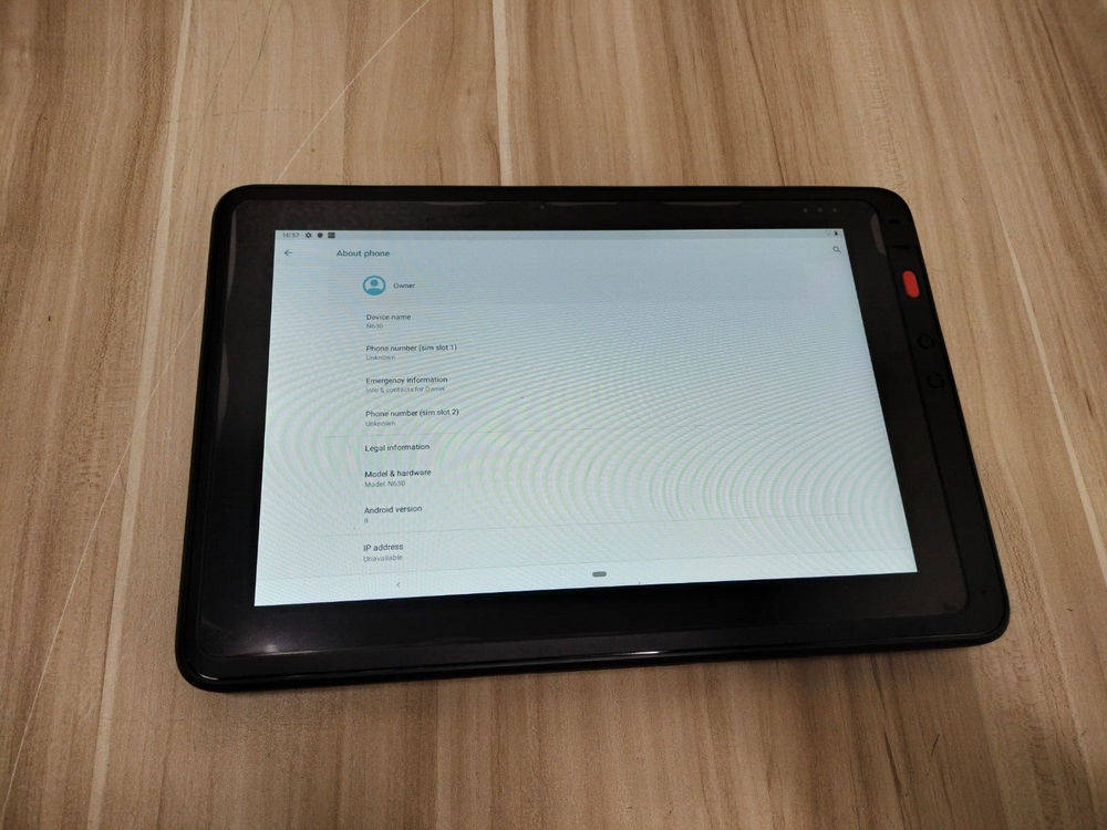 Partner Tech MITAC TABLET (N630) 10.1" Android Enterprise Tablet