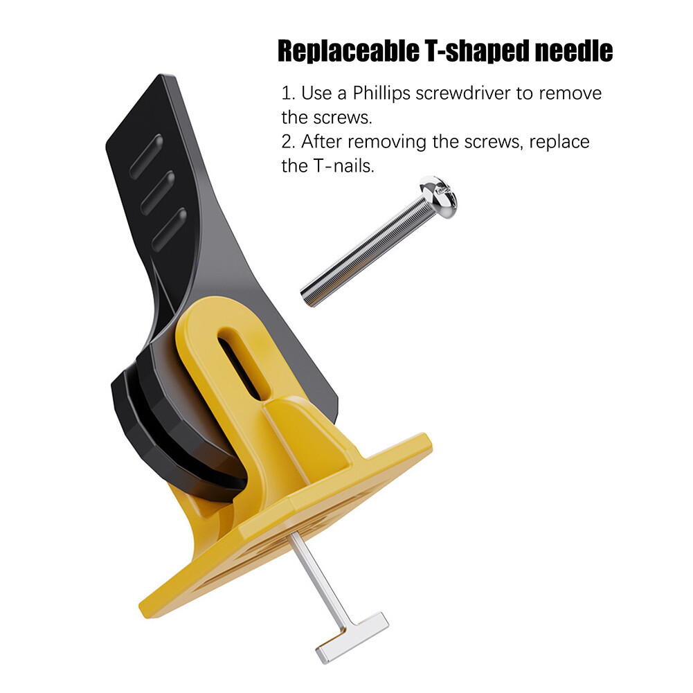 50PCS Tile Leveling System Kit Reusable Tile Spacer Wall Floor Clips Tool