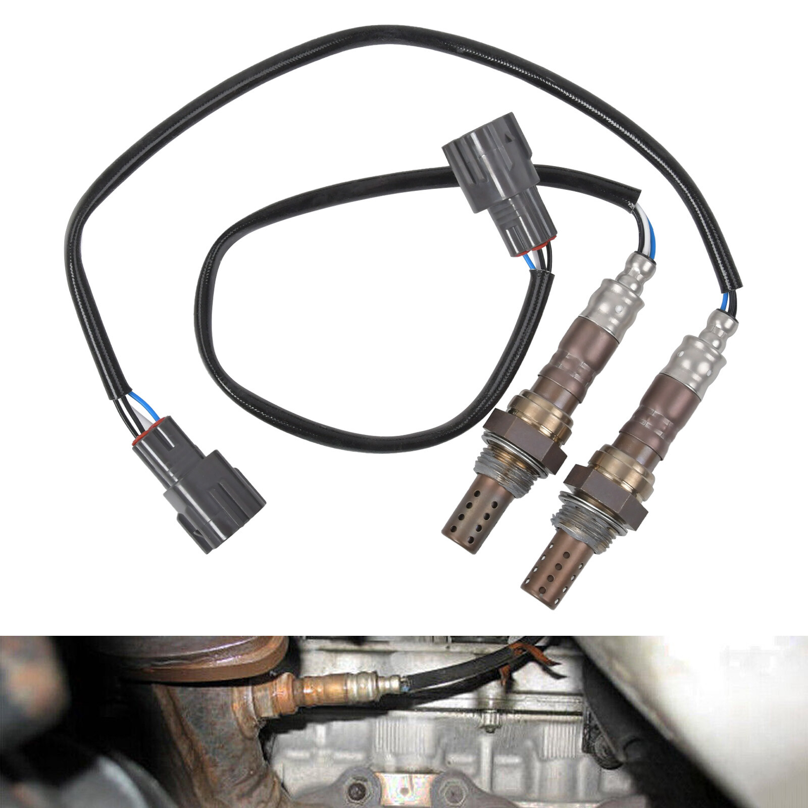 2X Oxygen Sensor Downstream O2 Sensor Replacement for Toyota Camry