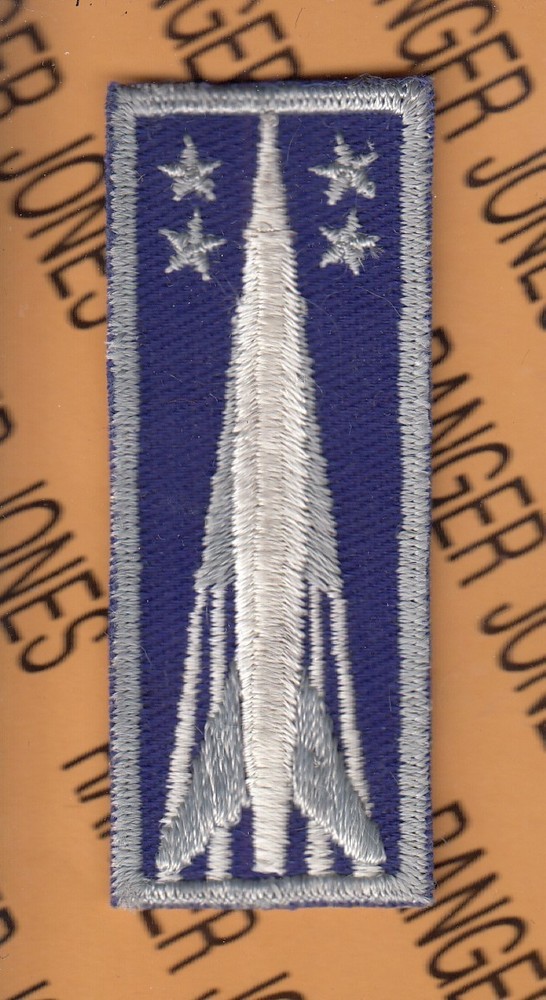 US Air Force Missle Maintenance Rocket badge ~3.25" patch c/e