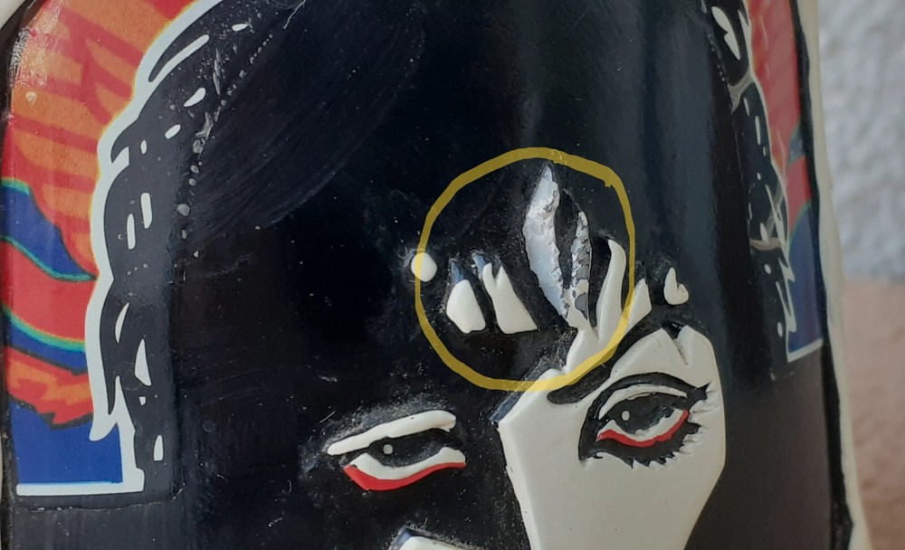 KISS BAND LAVA LAMP BASE SIGNIATURES NETWORK 2003 REPLACEMENT PART LIGHT WORKS