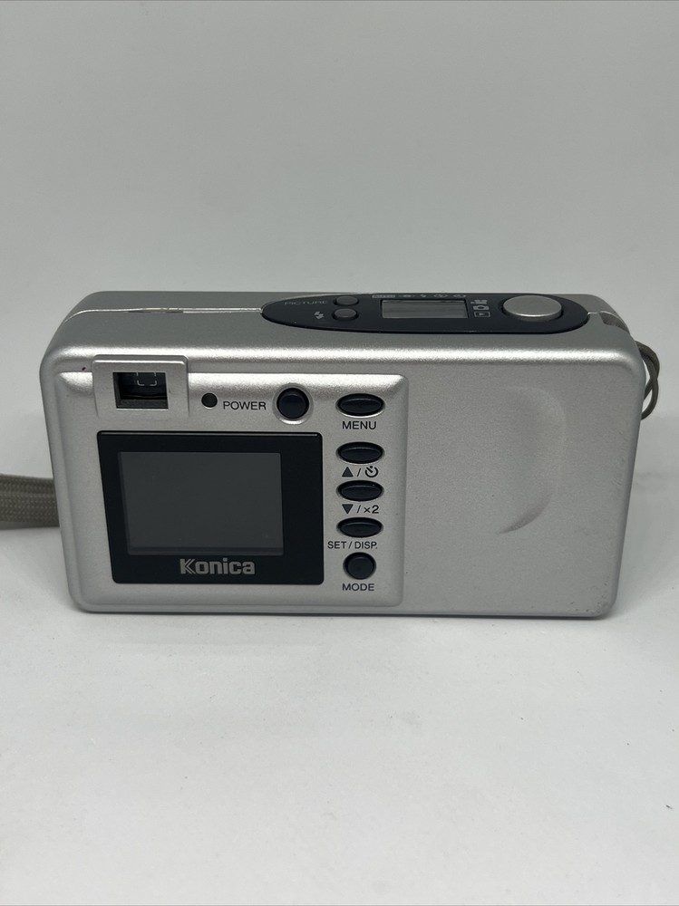 Konica KD-100 1.3MP Compact Digital Camera Silver Tested