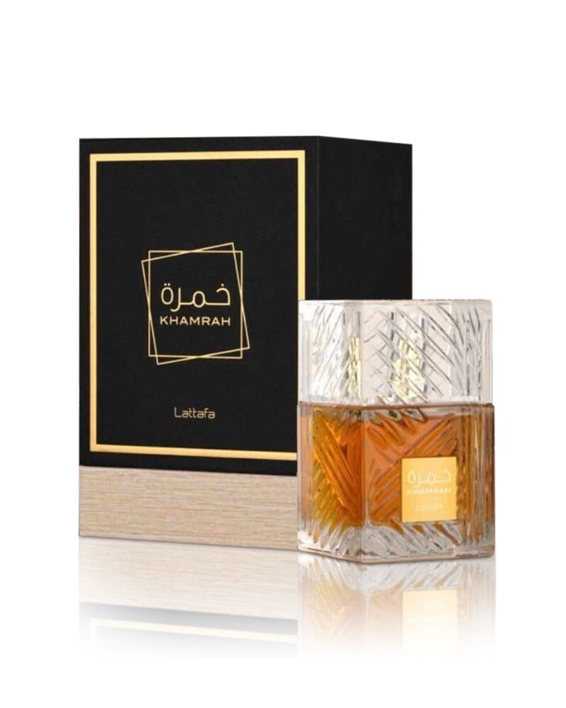 Khamrah by Lattafa for Unisex Eau De Parfum 3.4 fl oz./100ml Long-lasting New