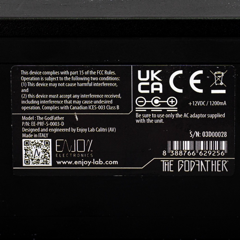 Enjoy Electronics The Godfather Multi-Channel Audio Processor with Power Supply