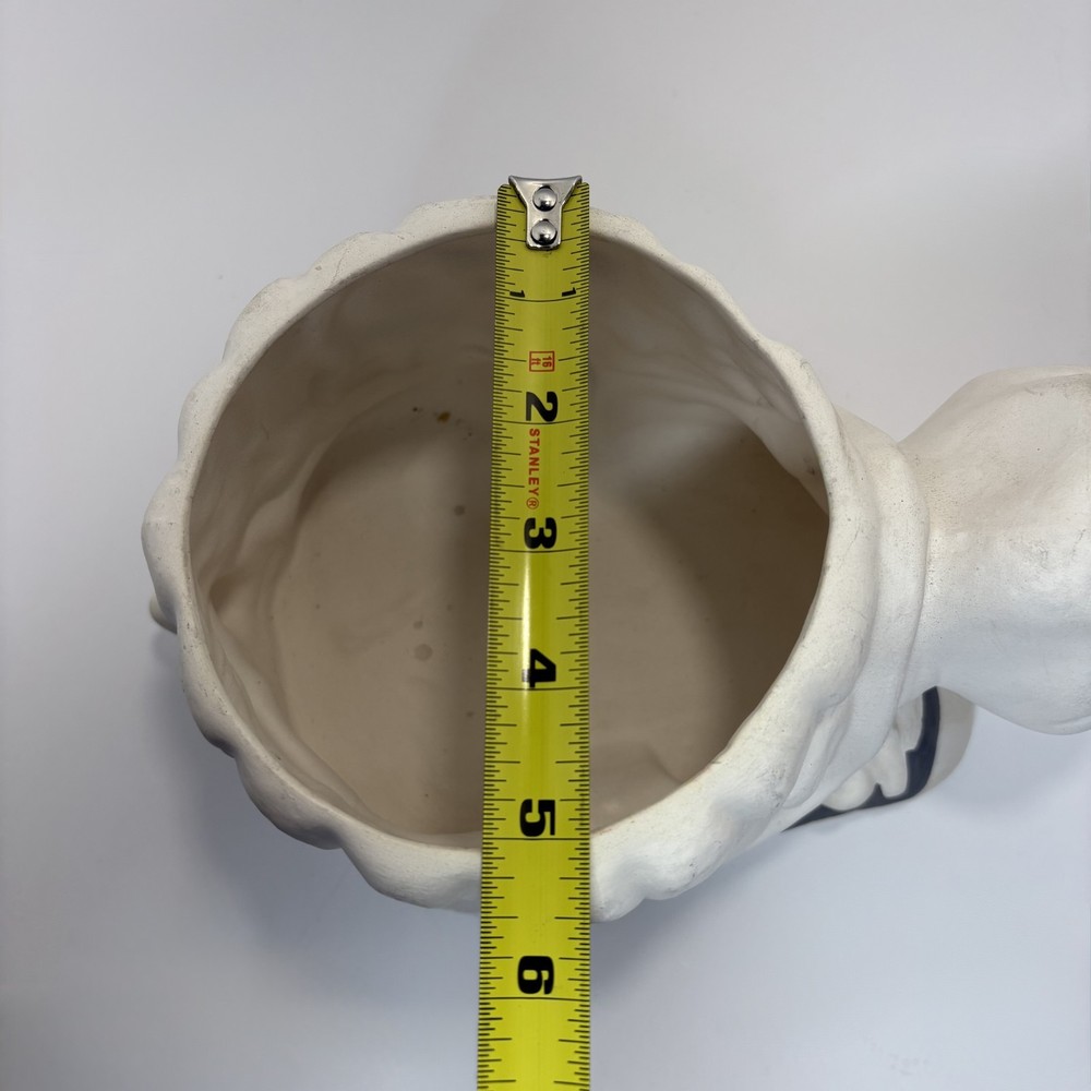 Ready to paint Sturgell Jr turtle planter, ceramic bisque