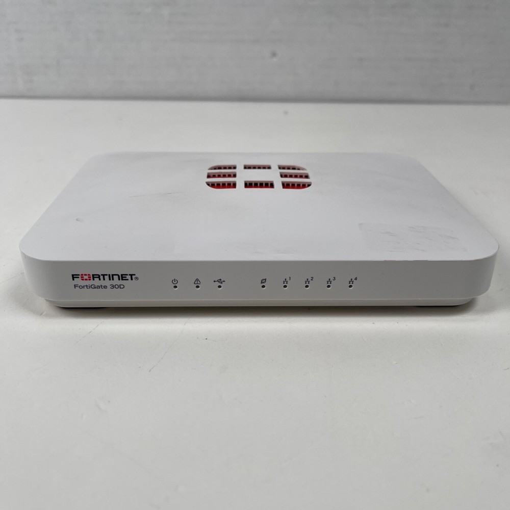 Fortinet FortiGate FG-30D FireWall w/ Power Supply