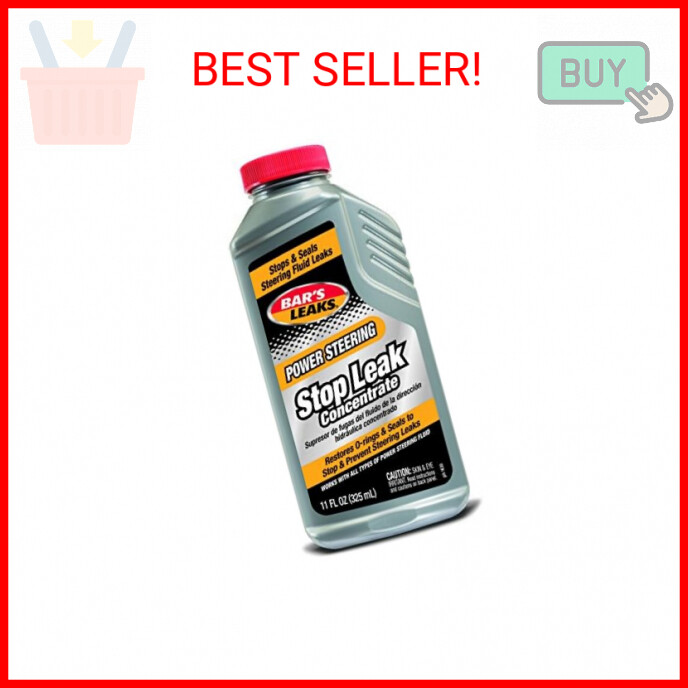 Bar's Leaks 1630 Power Steering Stop Leak - 11 oz,Grey