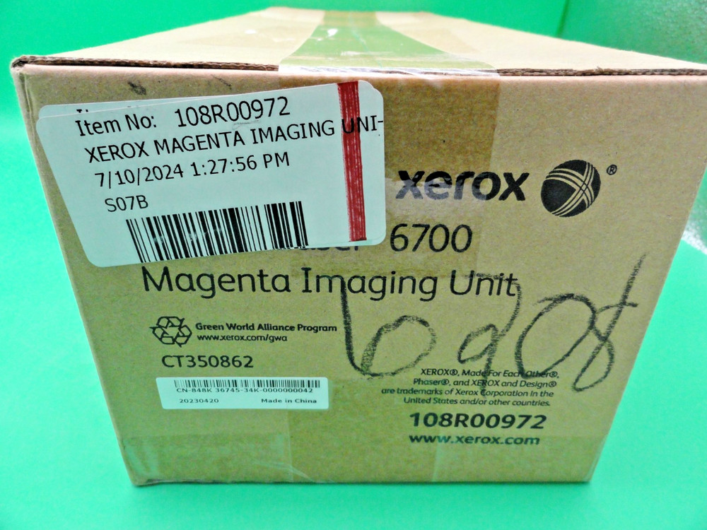 XEROX 108R00972 MAGENTA IMAGING DRUM UNIT