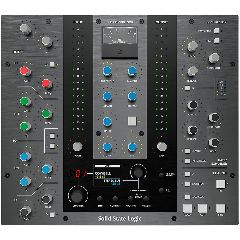 Solid State Logic UC1 Channel Strip and Bus Compressor Control Surface LN