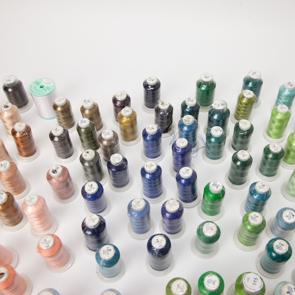 Machine Embroidery Thread 500m Lot 107 Spools Thread Art