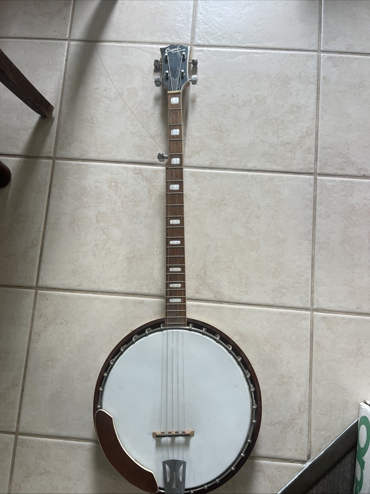 vintaje cameo deluxe 5 string banjo
