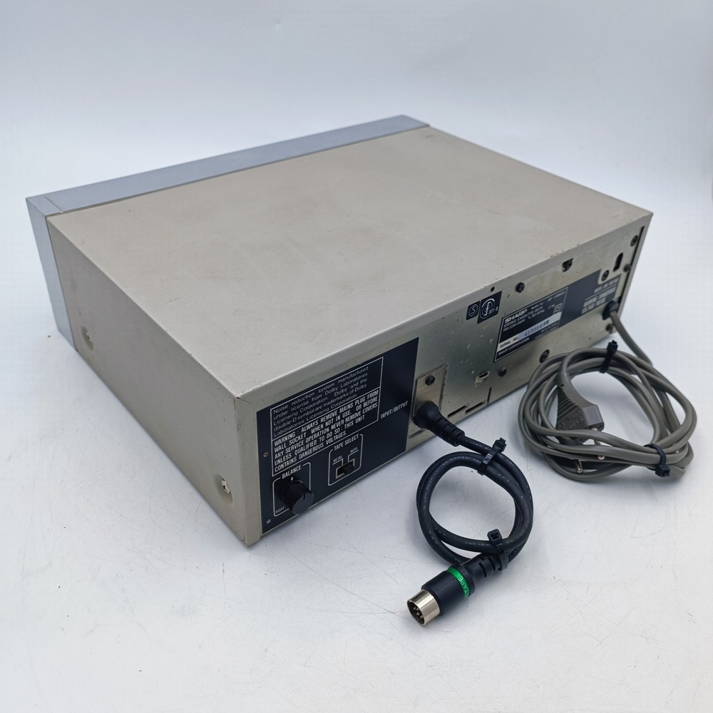 Sharp RT-118 Stereo Cassette Recorder Deck Auto Reverse Full Logic Control