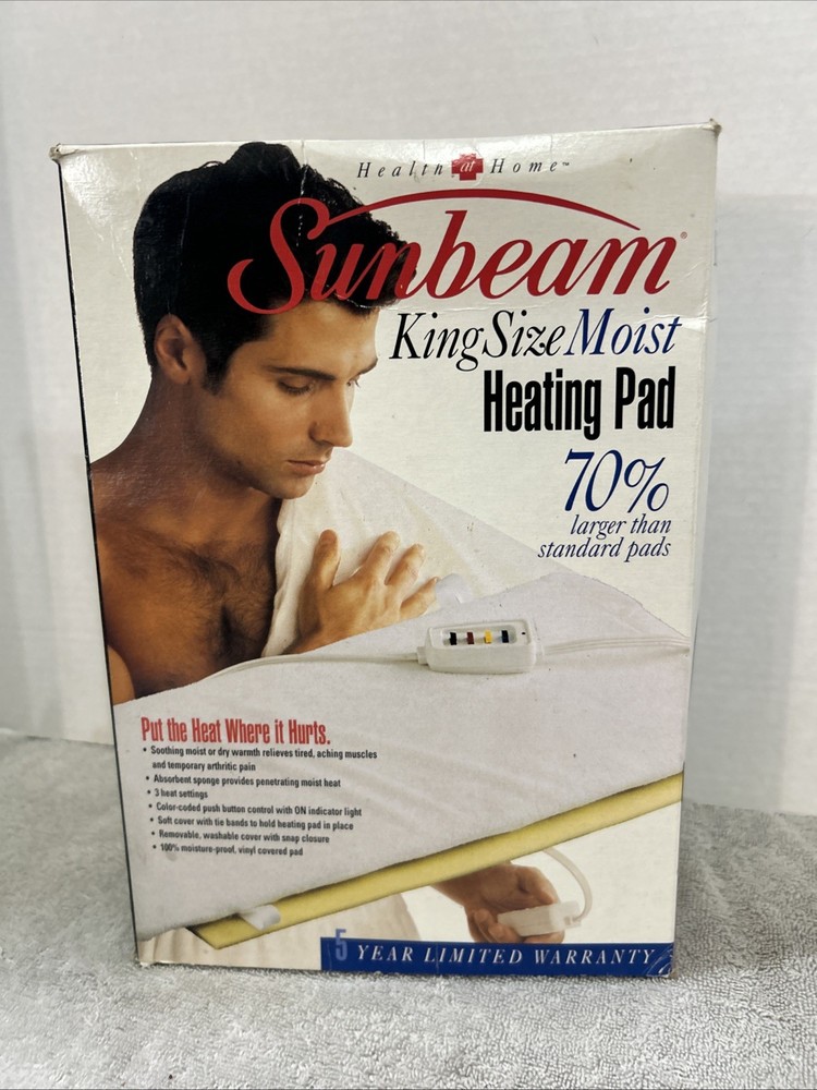 Sunbeam Heating Pad King Size