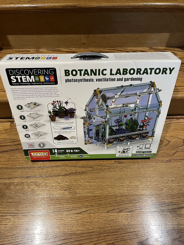 New- Engino STEM Botanic Laboratory (Discovering Stem)