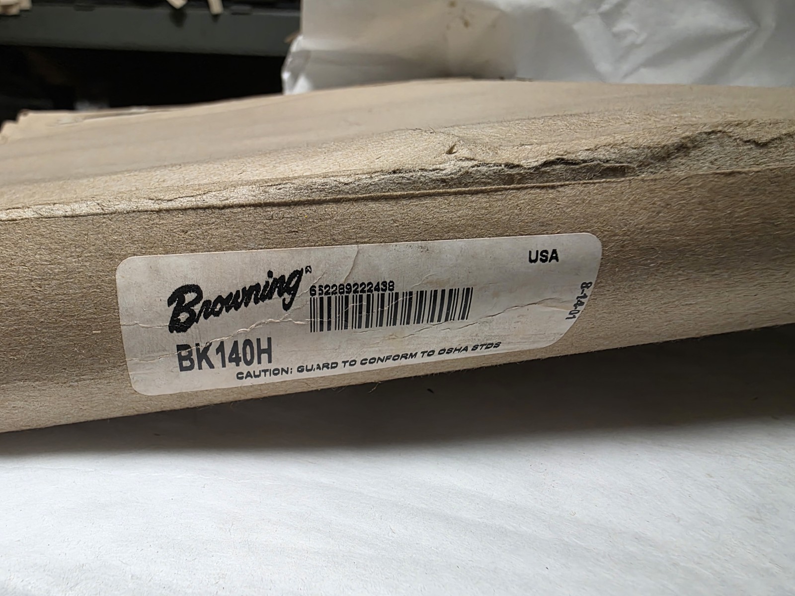 Browning BK140H Single Groove Sheave/Pulley 13-3/4" dia. USA [B] Belt