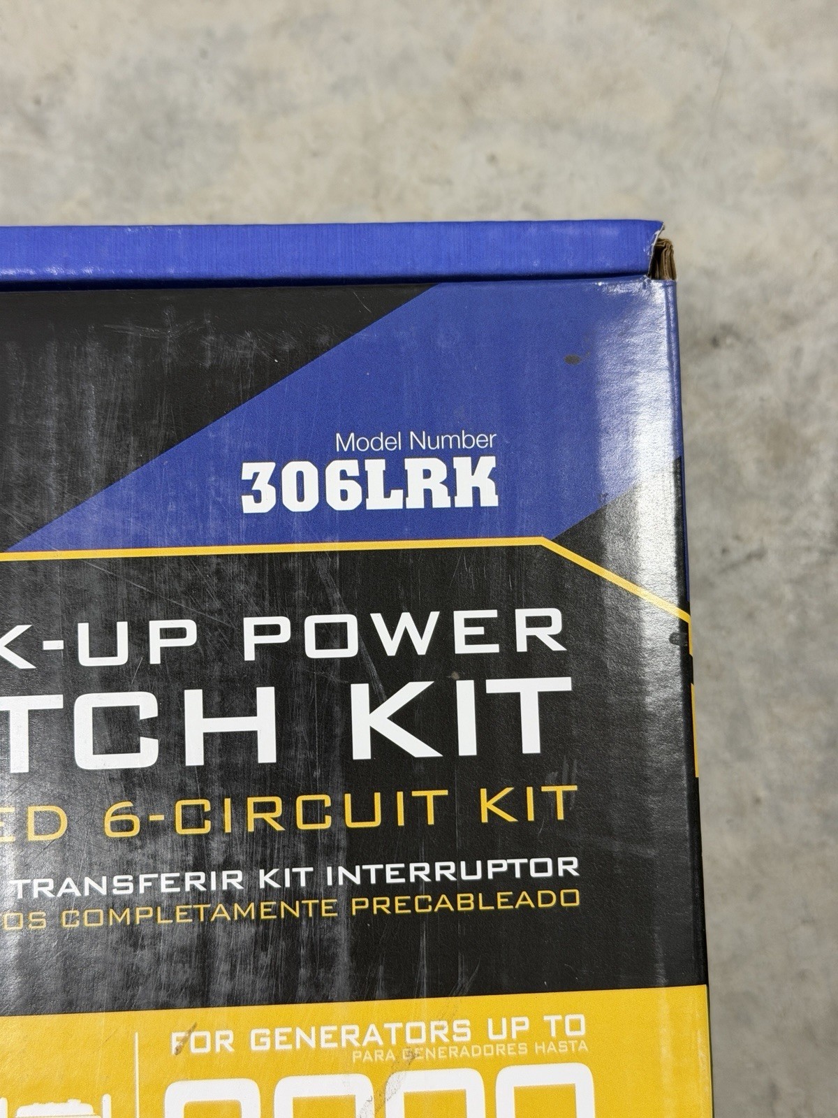 Reliance 30-Amp ProTran 2 Manual Transfer Switch Pre Wired 6-Circuit Kit 306LRK