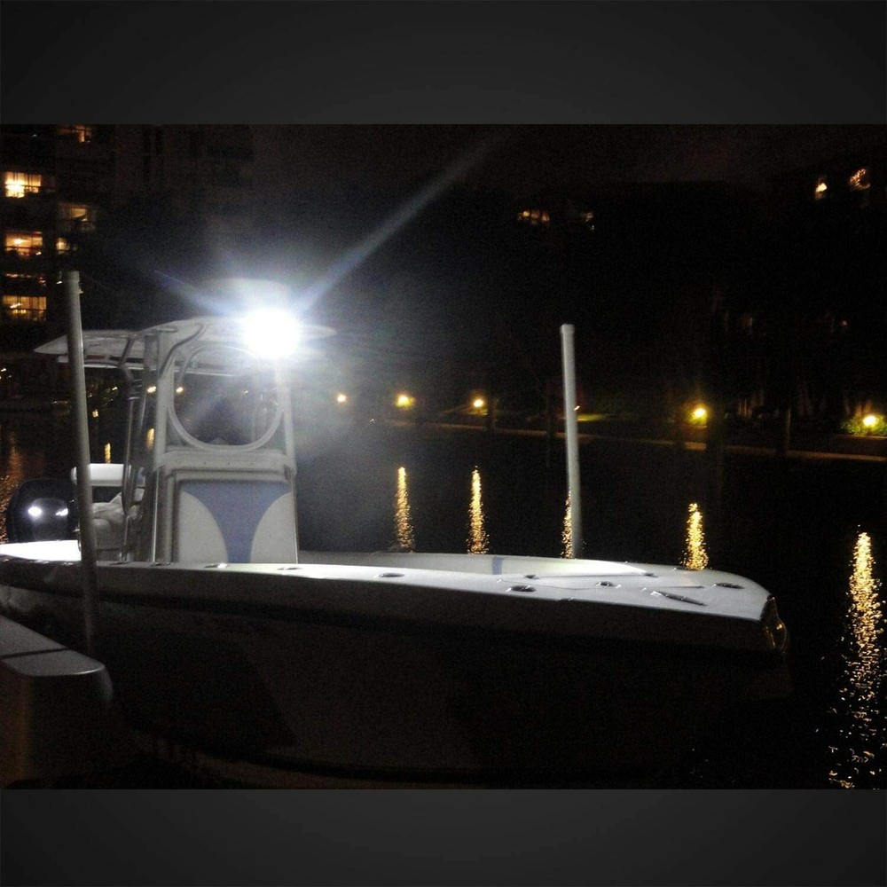 4X Spreader LED Marine Navigation Beacon Deck Lights For Boat Combo Beam 12V