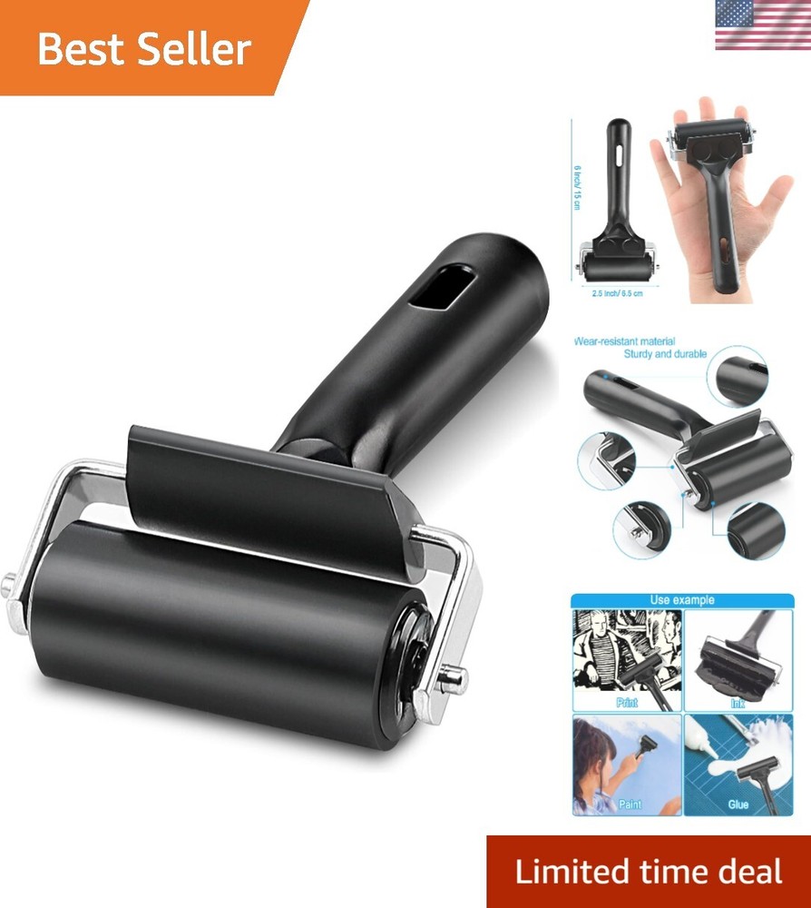 Professional-Grade 2.5-Inch Rubber Roller for Construction and Printing