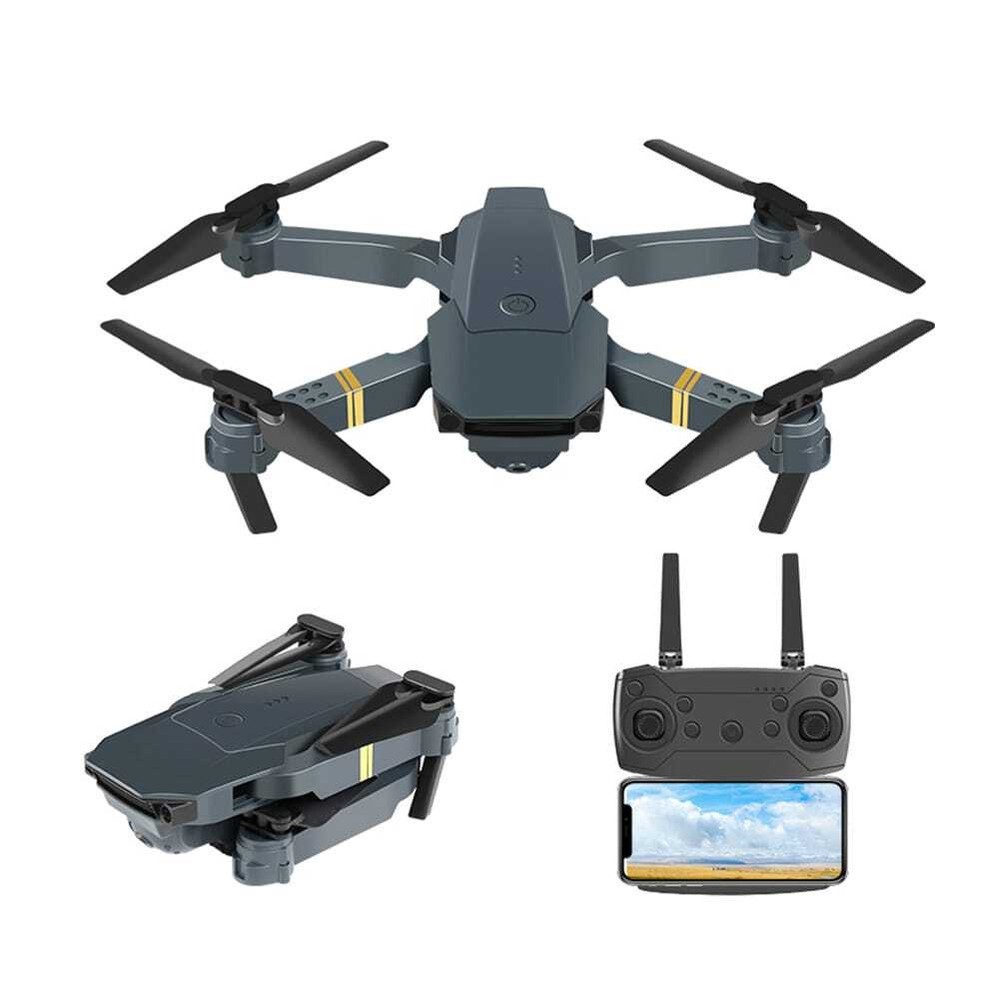 RC 4K Drone HD Wide Angle Camera Drones E58 WiFi Foldable Quadcopter 2 batteries