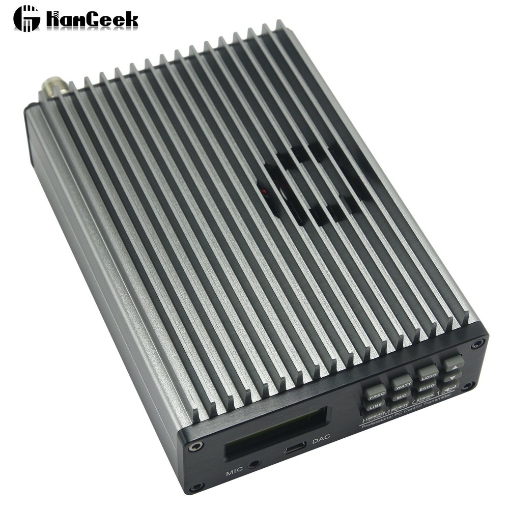 CZE-15B 15W Adjustable Stereo FM Transmitter Wireless Broadcast Radio Station