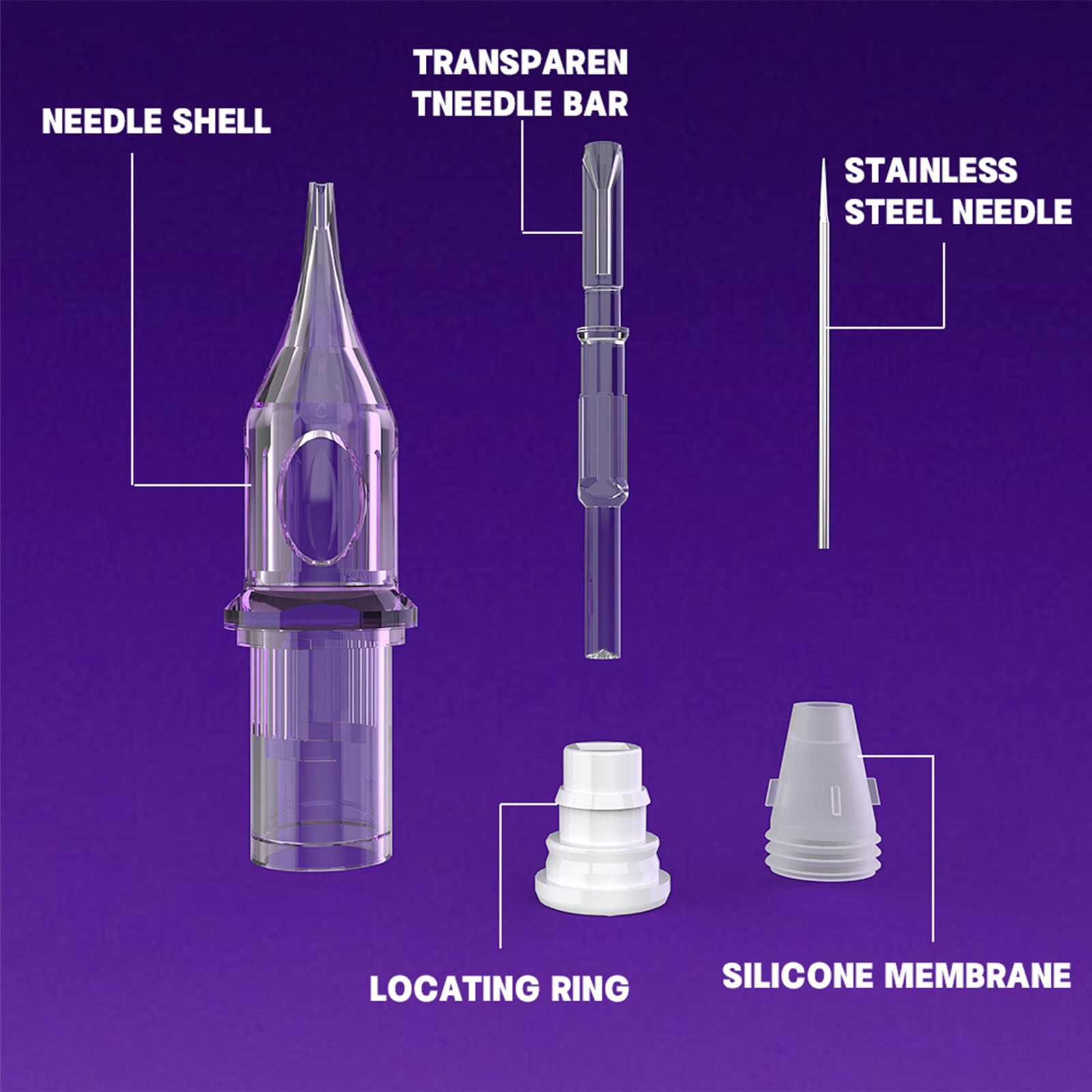 Professional Adjustable Stroke 2.7-4.5 Wireless Tattoo Machine Pen Kit 1300mAh