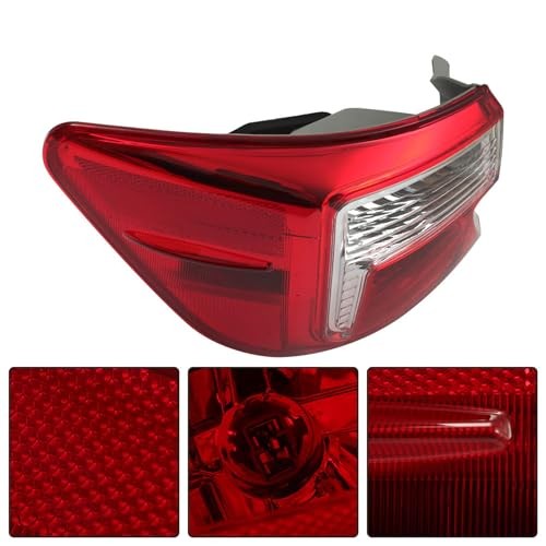 Driver Side Tail Light Assembly Replacement for Camry 2012 2013 2014 Left Side
