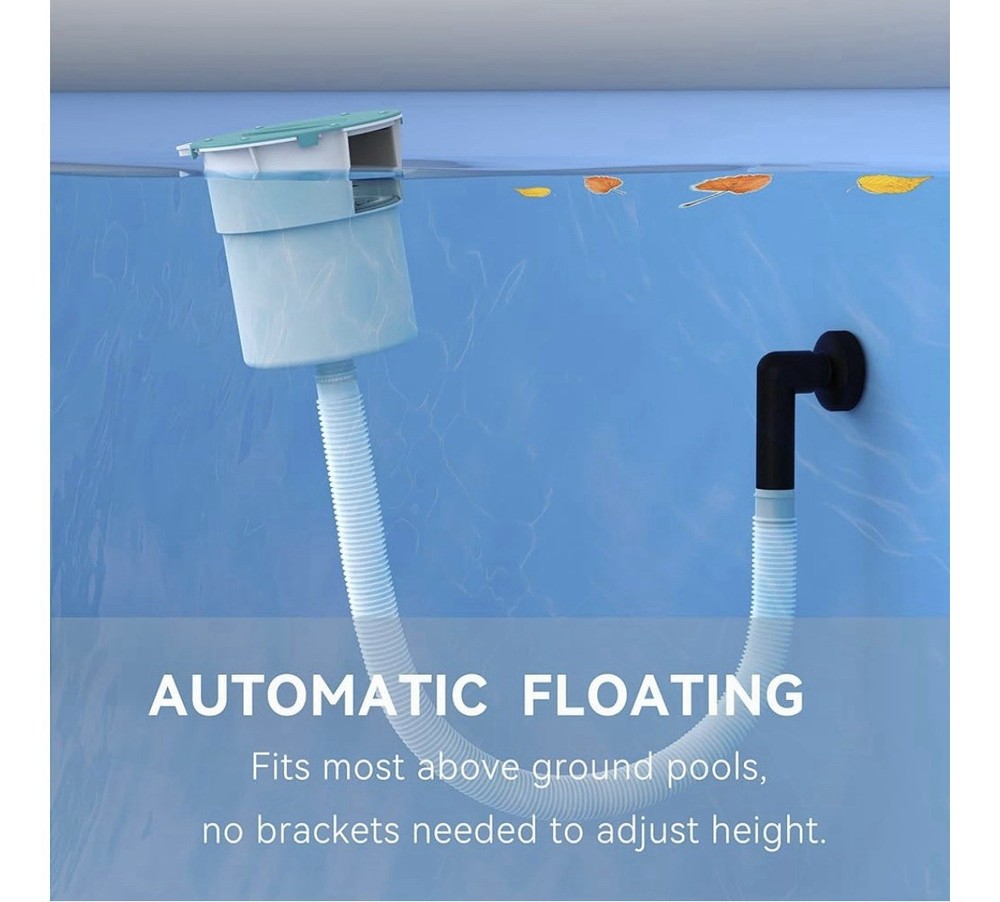 Valdorena Surface Float Skimmer,2025 Upgrade,No Installation Required, no