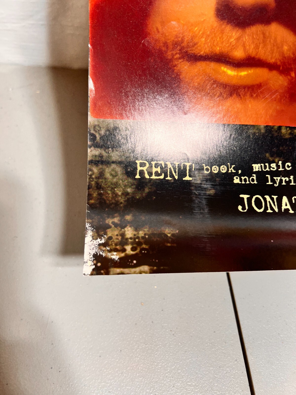 RENT, POSTER