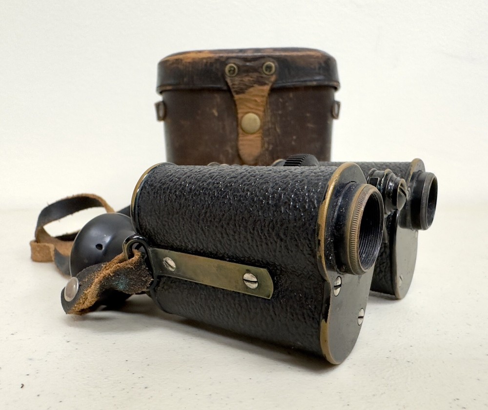 Vintage Goerz German Binoculars With Case