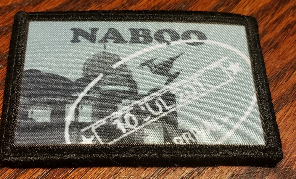 Han Solo "Shoot First" Star Wars Morale Patch.