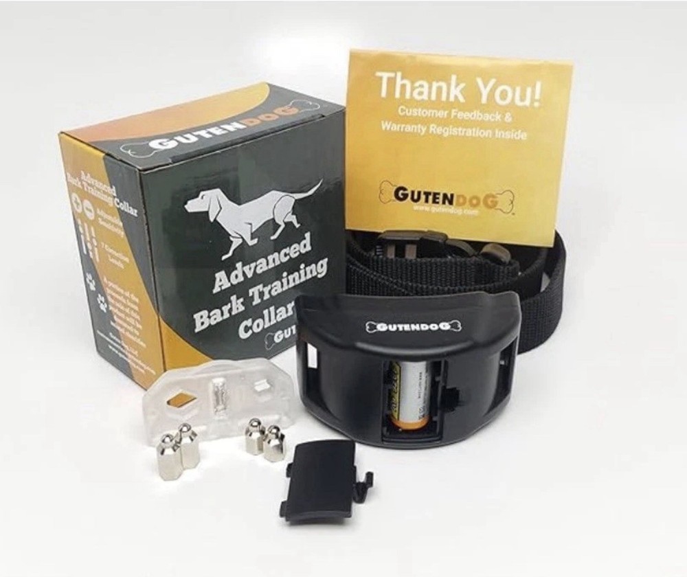 Advanced Bark Training Shock Collar with 7 Levels Sensitivity Control