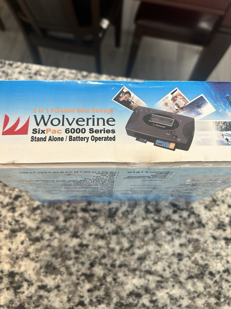 Wolverine SixPac 6000 Series Portable Data Storage