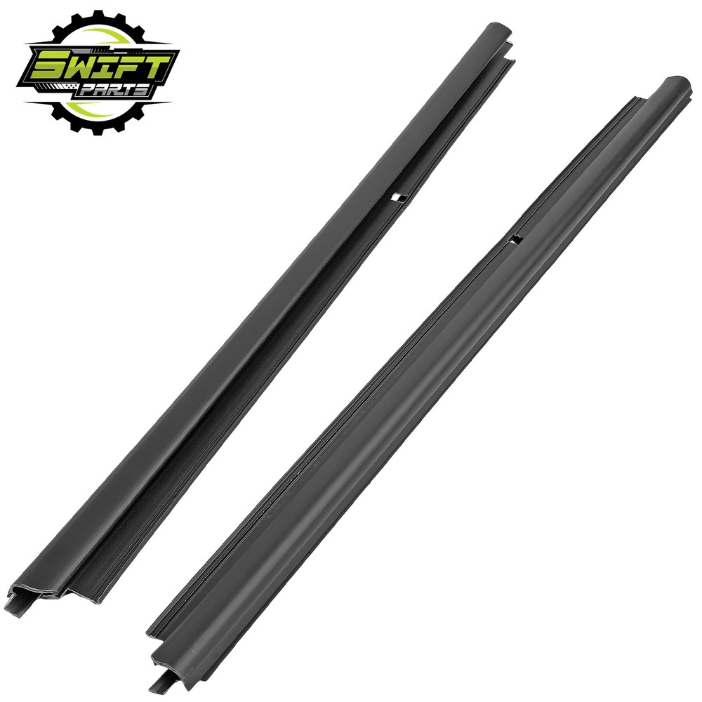 For Chevy Silverado 1500 2500 GMC 2x Front Outer Window Sweep Weatherstrip Seal