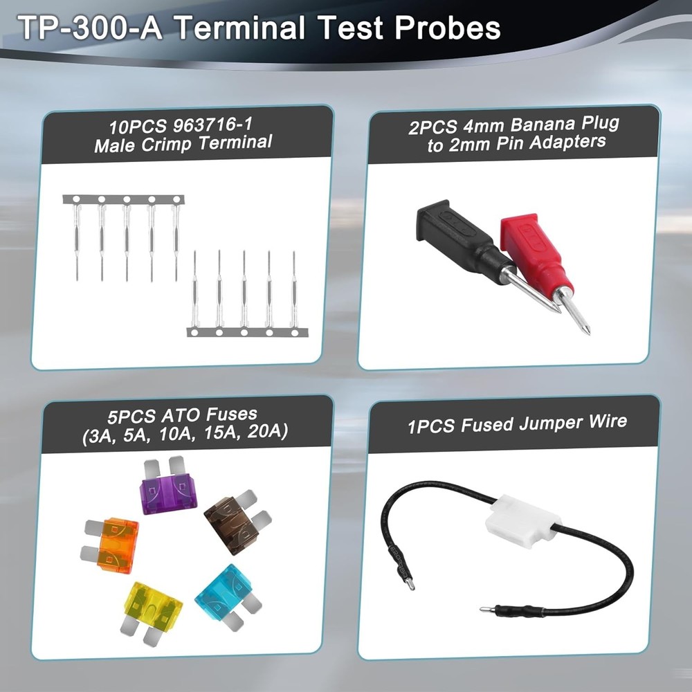 Battery Powered TP-300-A Probe Kit - Accurate Electrical Diagnostics for GM