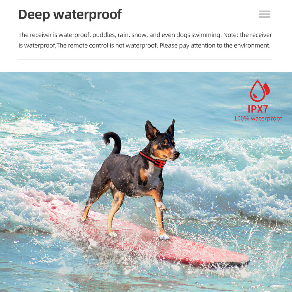 2700 FT Remote Dog Shock Training Collar Rechargeable Waterproof LCD Pet Trainer