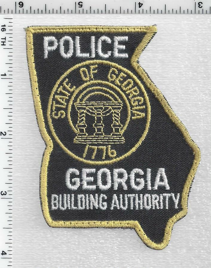 Buildings Authority (Georgia) 1st Issue Uniform Take Off Shoulder Patch