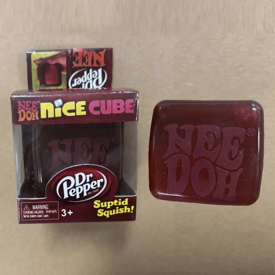 Needoh Limited Edition Dr Pepper Nice Cube Suptid Squish