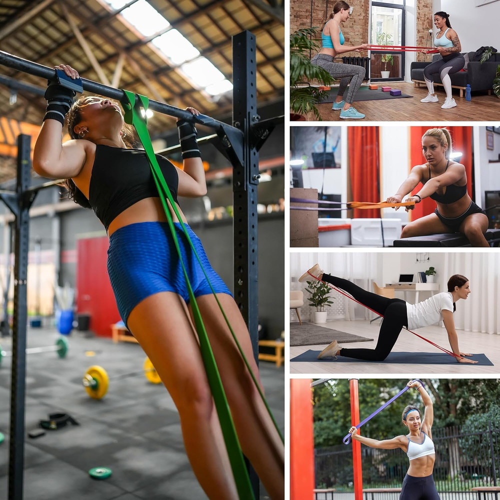 Resistance Bands for Working Out, Workout Bands, Training Bands Set, Pull Up Exe