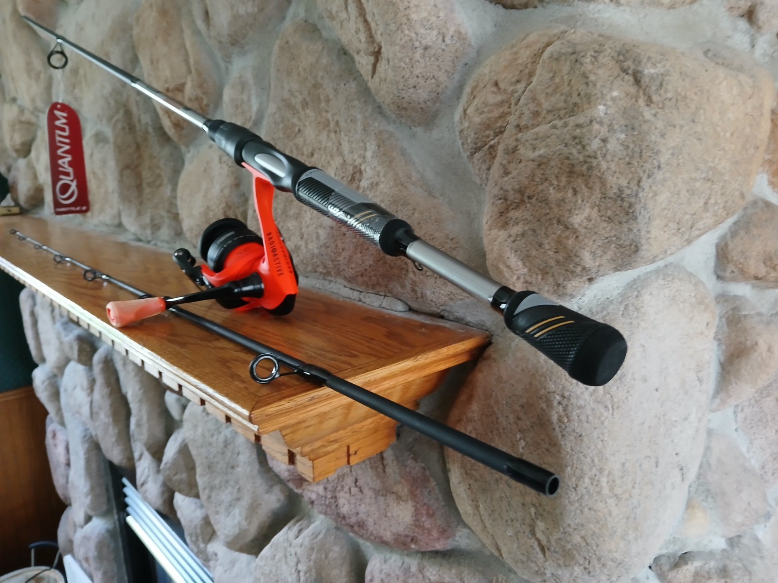 Kalon 13 Fishing 2.0 Radioactive Spinning Fishing Reel Quantum Throttle II Combo