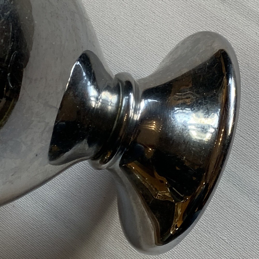 VINTAGE WATER PITCHER WITH HANDLE- CHROMIUM LB PLATED