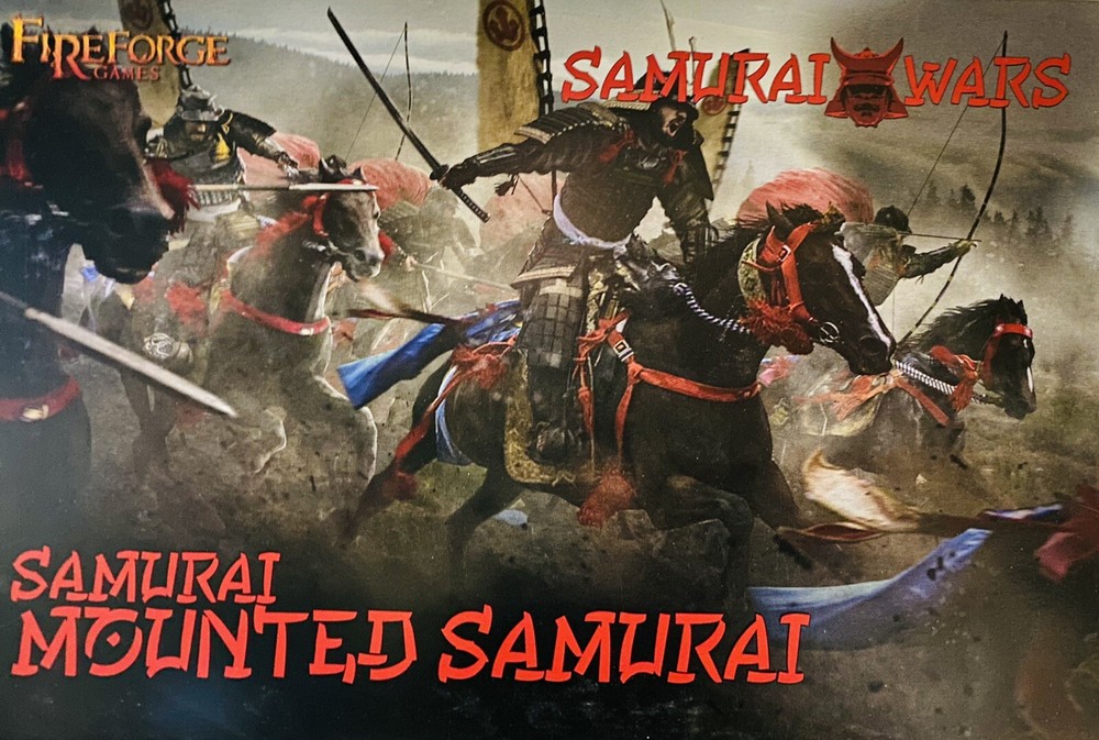 Samurai Wars Mounted Samurai NEW • 2 Sprues • 3 Minis • Fireforge Games