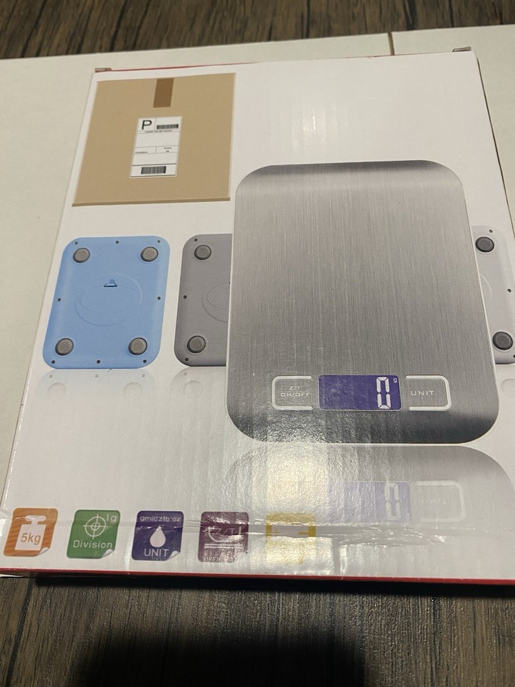 Digital Small Postal Scale 5kg Capacity, 1g Division, Multiple Units, Auto-Off