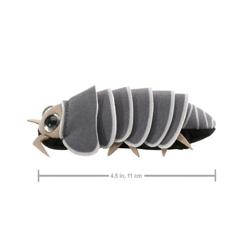 Mini Roly Poly Finger Puppet Gray